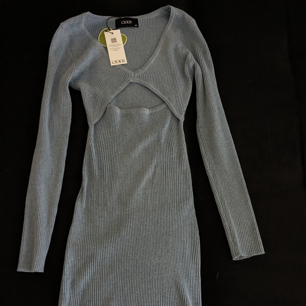 Cider Light Blue Dress